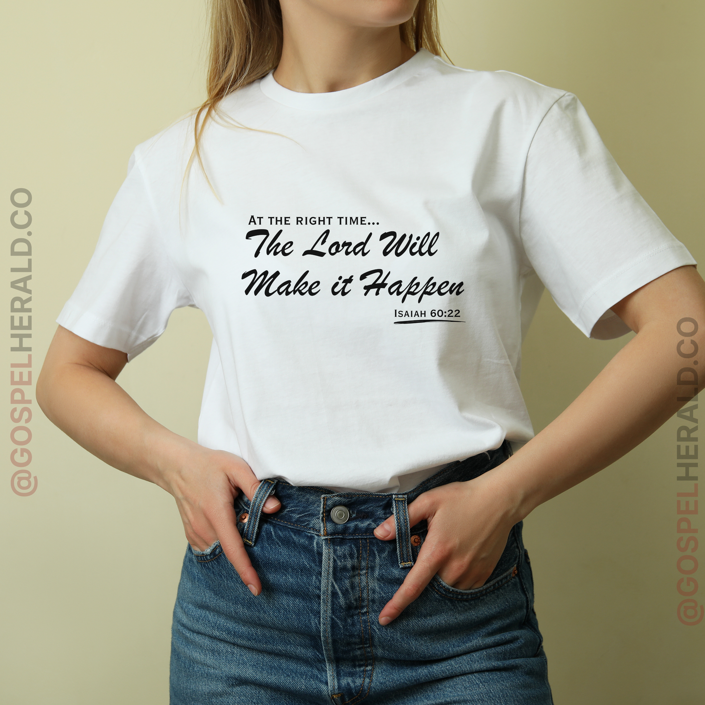 When the time is right | Christian T-shirt