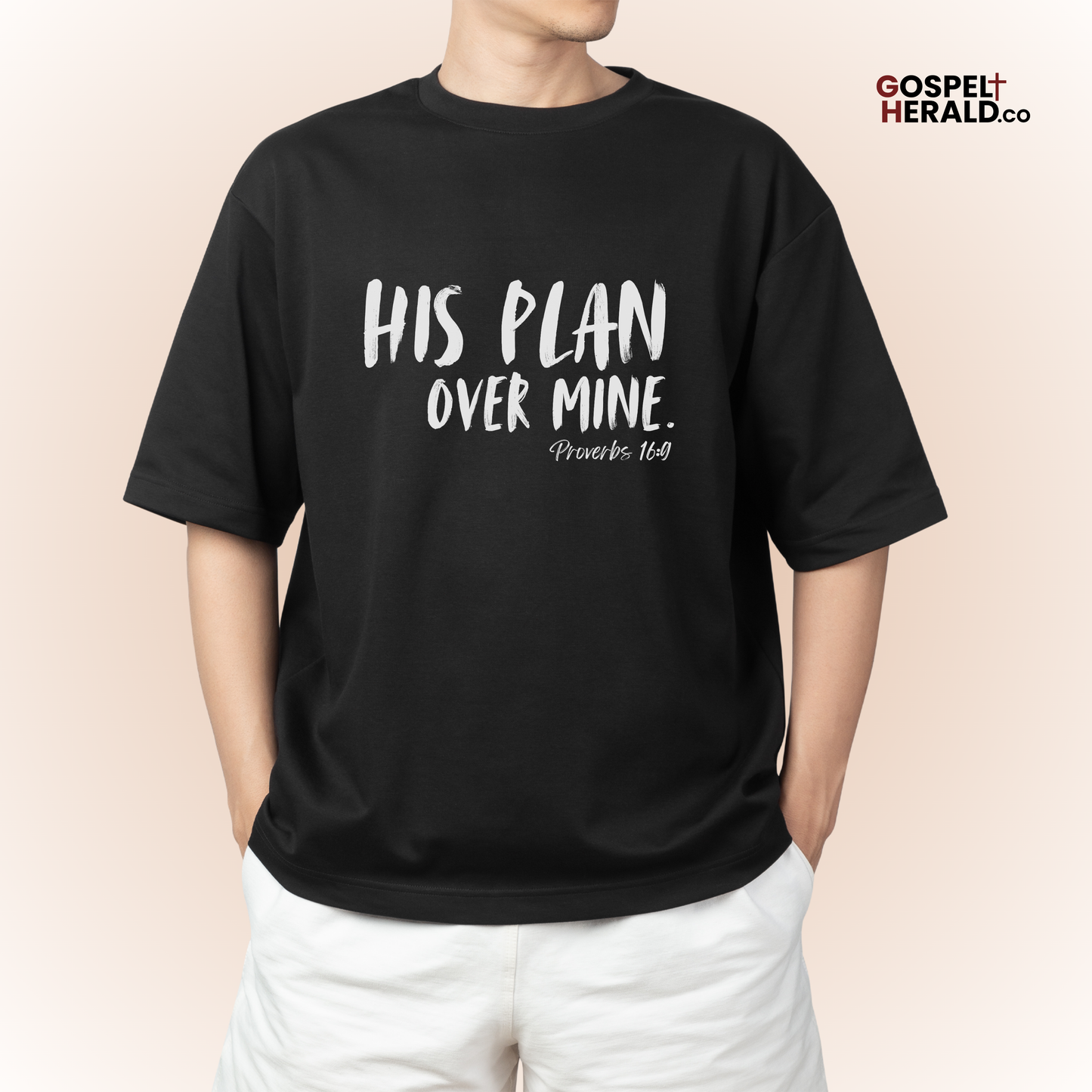 Unisex Christian Statement Shirt | His plan over Mine |Christian Shirt