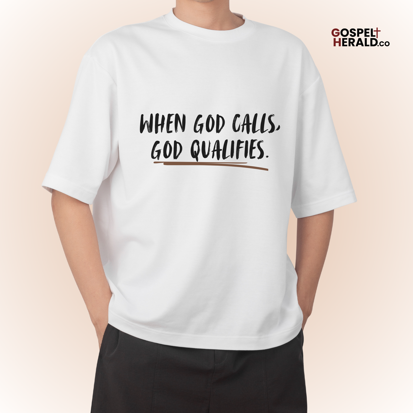When God calls, God Qualifies | Unisex Christian Shirt