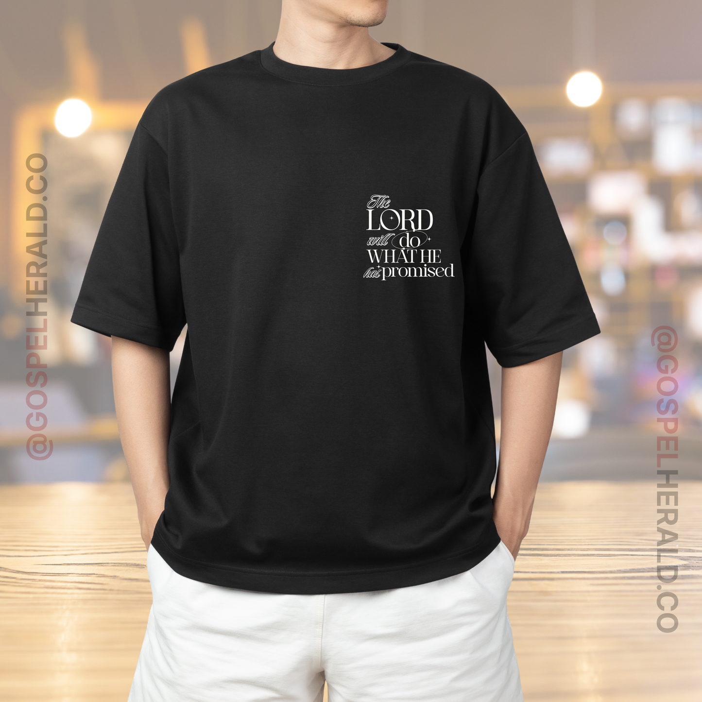 The Lord will do what He promised | Christian Statement Shirt