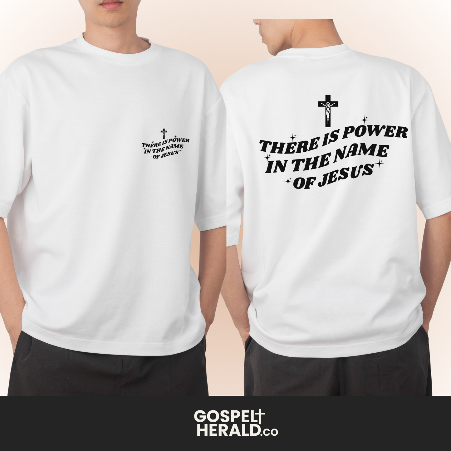 There is power in the name of Jesus | Christian Statement Shirt | Unisex Tshirt