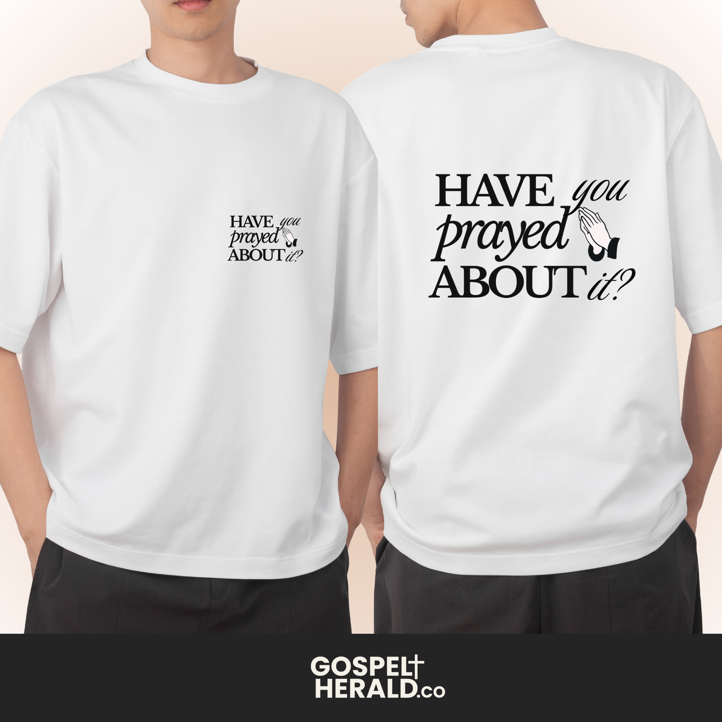 Have you prayed about it T-shirt | Unisex Christian Shirt