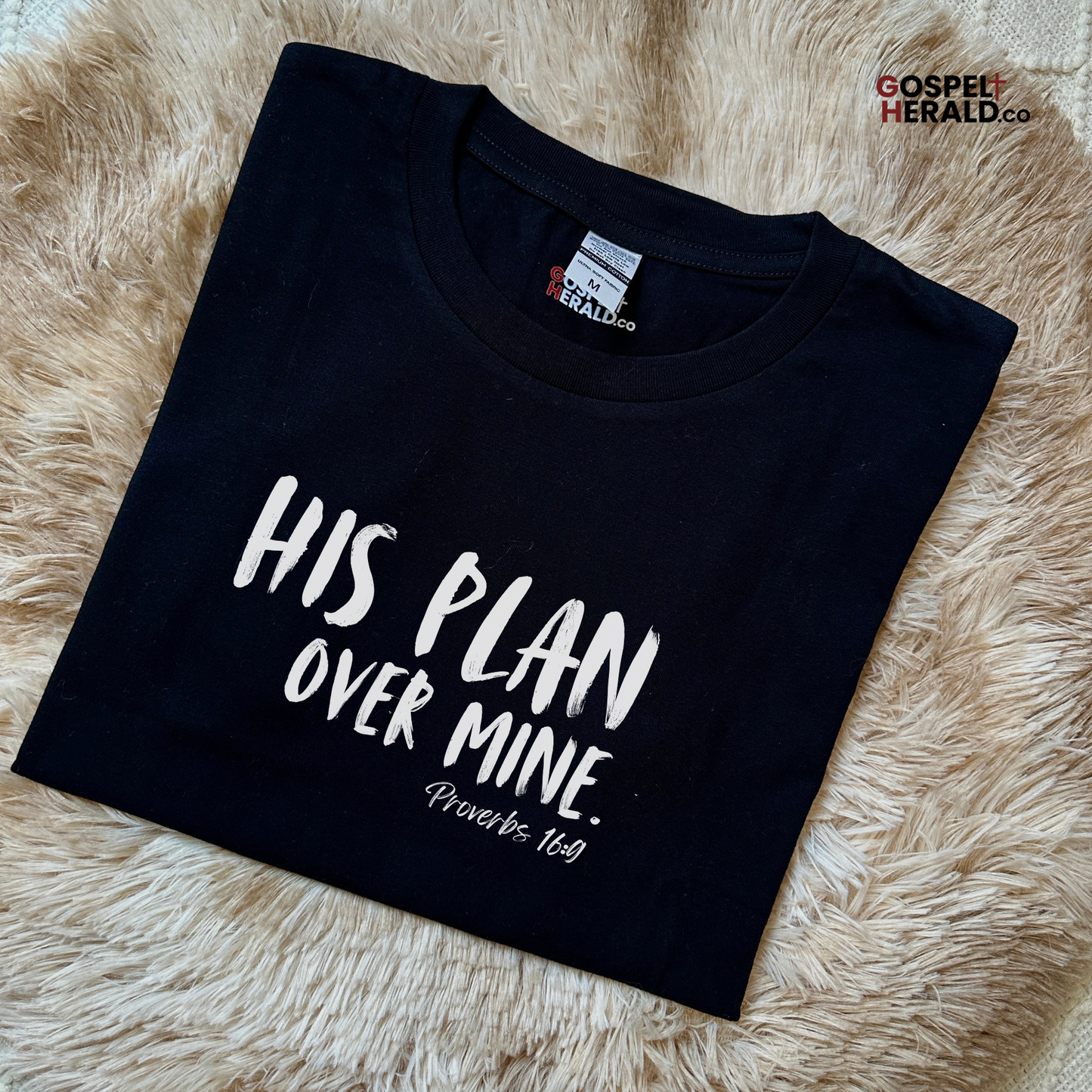Unisex Christian Statement Shirt | His plan over Mine |Christian Shirt