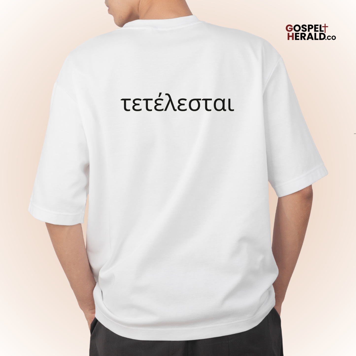 It is Finished Unisex Christian Shirt Statement Cotton Streetwear Graphic Minimalist Trendy